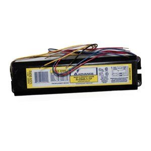 Advance Fluorescent Electronic Ballast R-2542-TP 120V For 1 Or 2 F25T12 F34T12 F